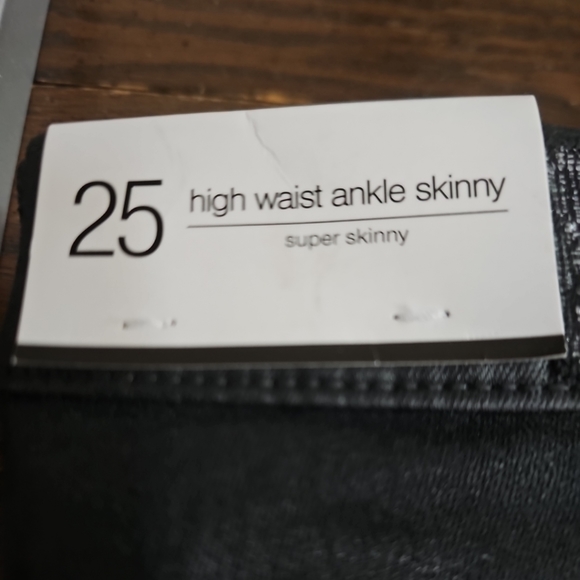 7 For All Mankind High Waist Ankle Skinny Denim Jeans NWT - Picture 3 of 9